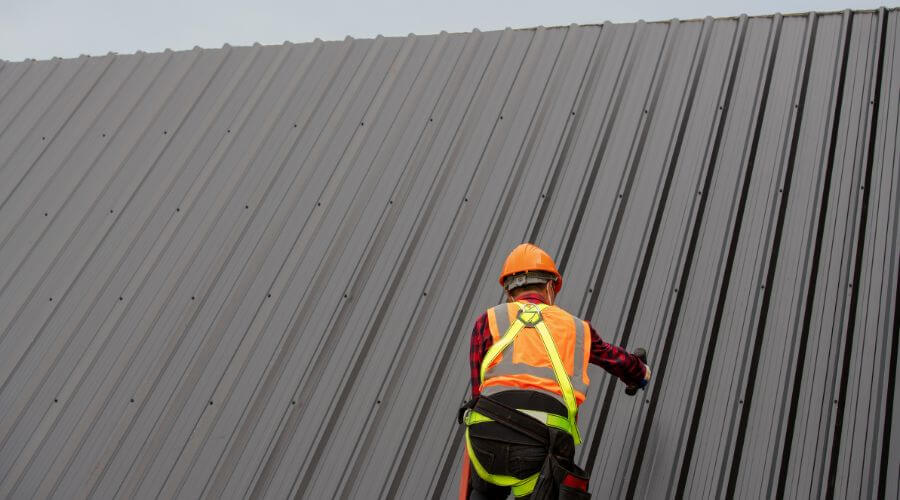 Professional metal roof installation services in Withams, VA