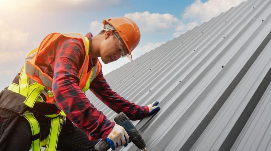Professional metal roof installation in Withams, VA